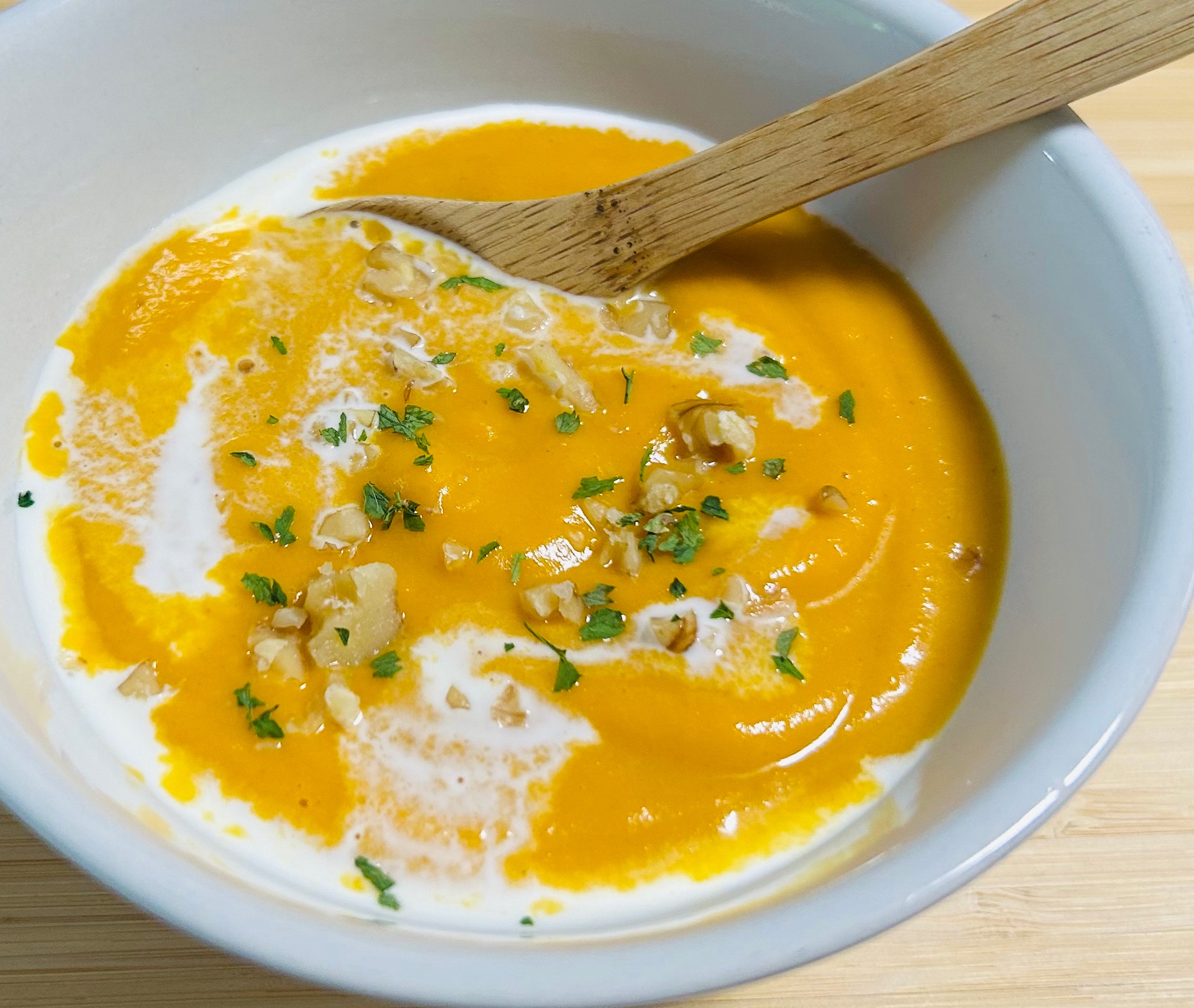 バターナッツかぼちゃ ポタージュ